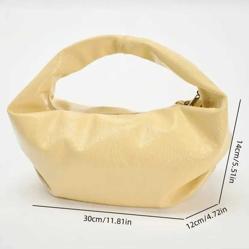 Dumpling Crescent Armpit Bag for Wen Large Capacity Shoder Bags Fiable ning Bags Trendy Purse Spacious Handbag Y251213