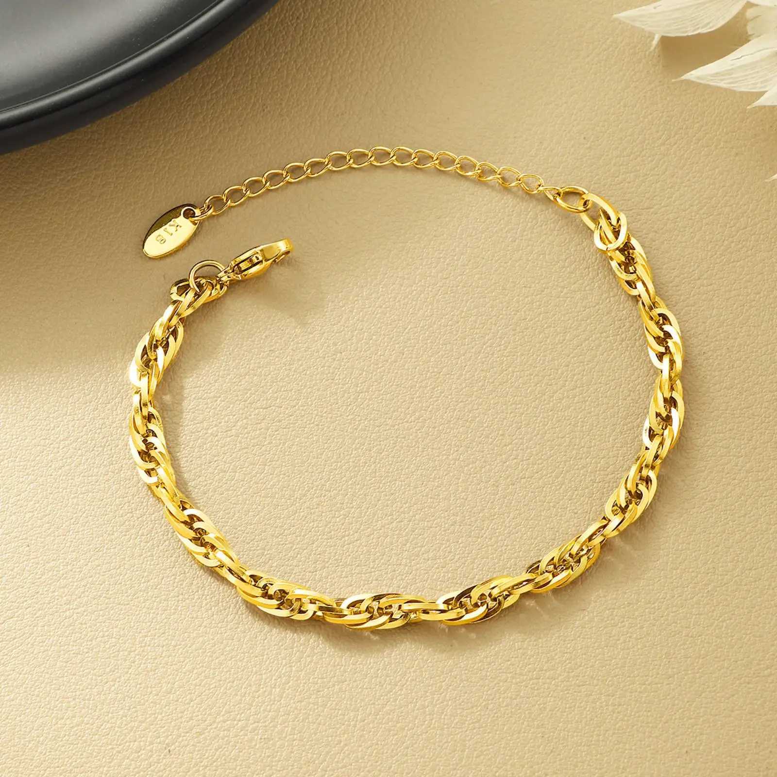 Stainless Steel Thick Chain for Women Men Party Non-fading Fashion Jewelry Gift M251213
