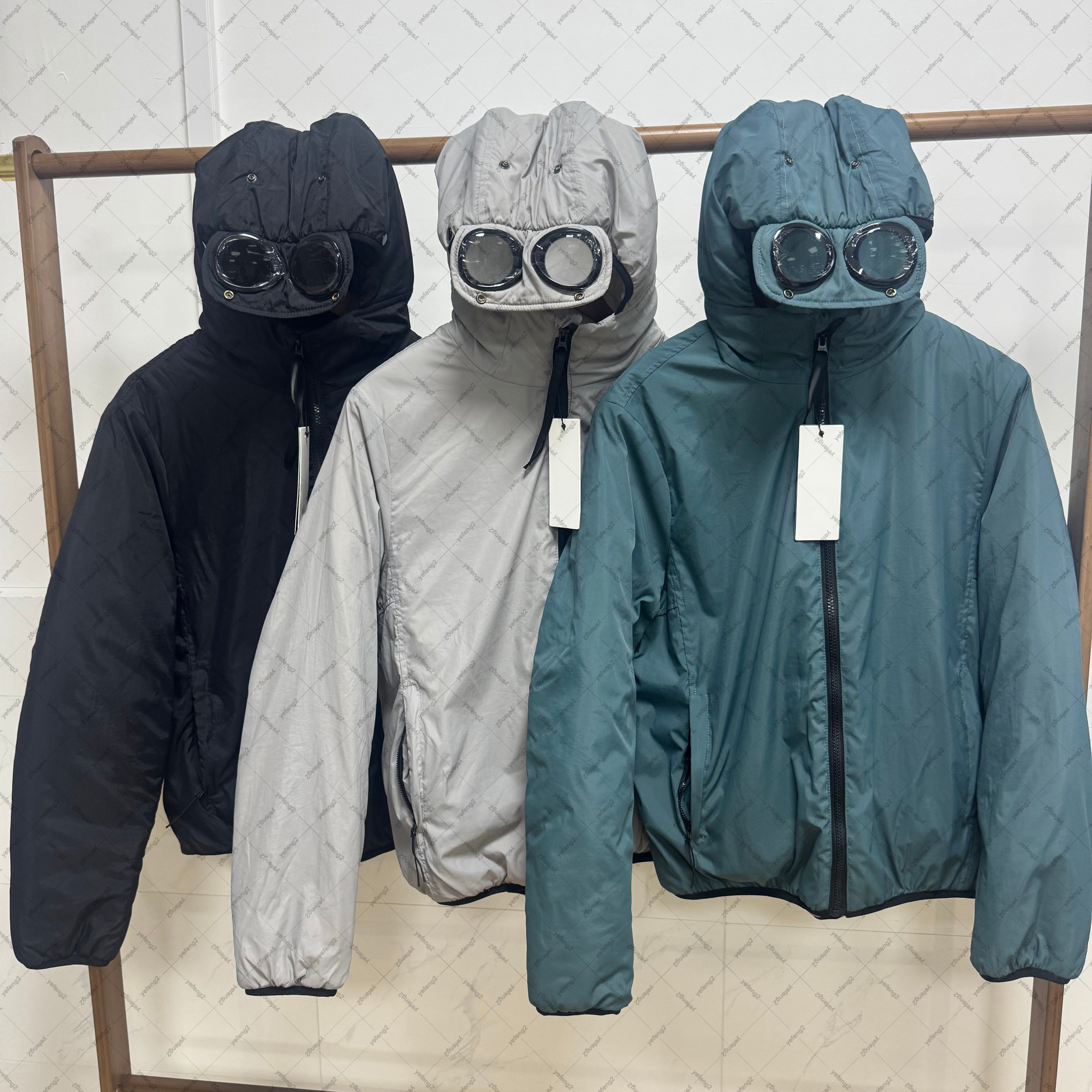 Mens designer jacket puffer jacket zipper hoodies fashion company functional Pioneer cotton padded jacket