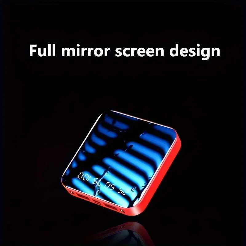 30000mAh Mini Power Bank Fast Charging Large Capacity Portable Power Bank 4 in 1 Cable for iPhone 2025 New H251213