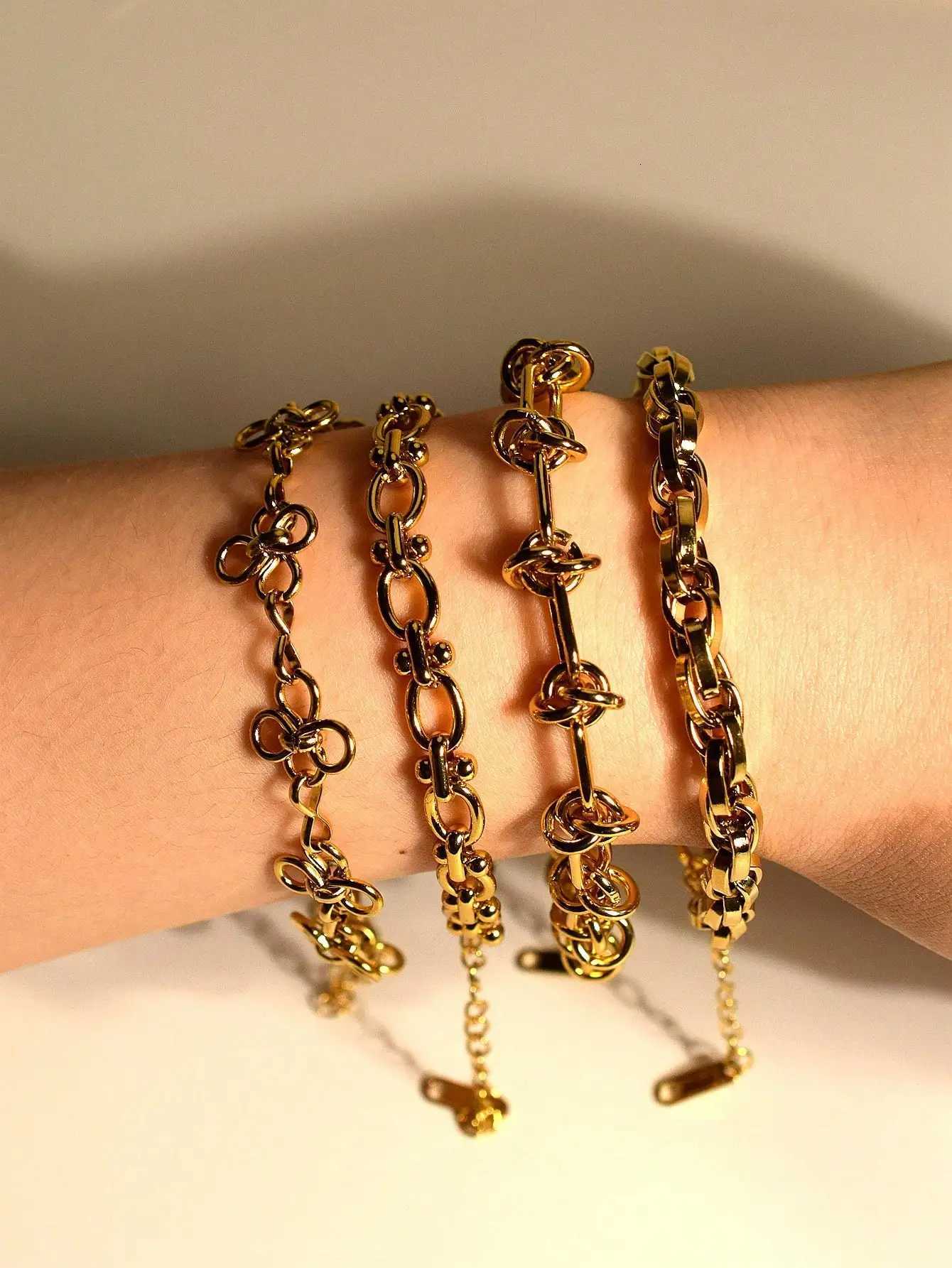 Women Fashion Knot Multi Style Stainless Steel Link Chain M251213