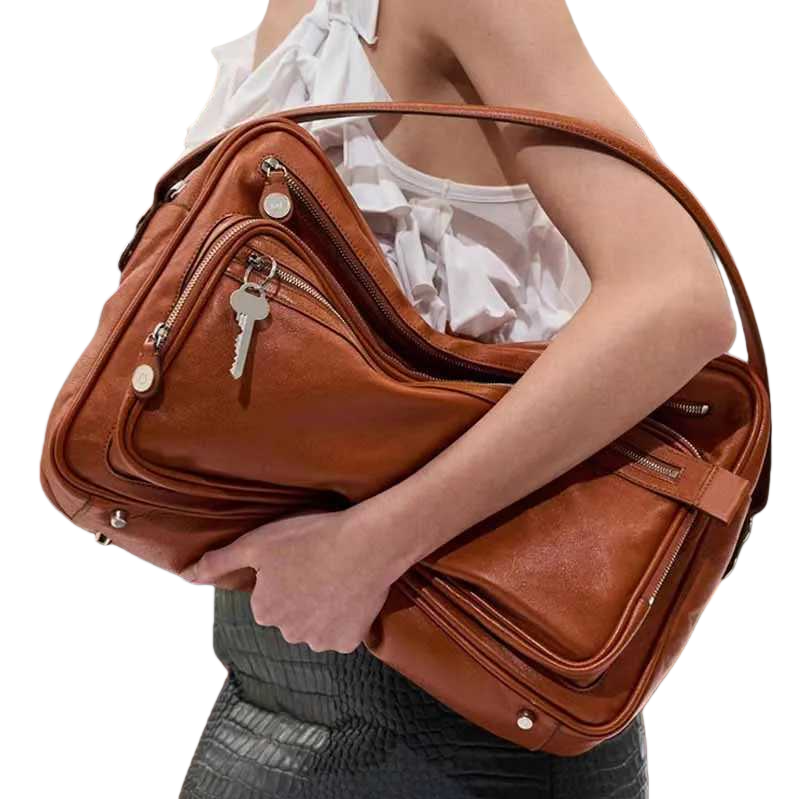 Genuinel Leather Top Acne Studios Camero Shoulder Bag Strap Handbags Ziplock Travel Multi-Compartment Motorcycle Totes Men Women Crossbody Pouch Under