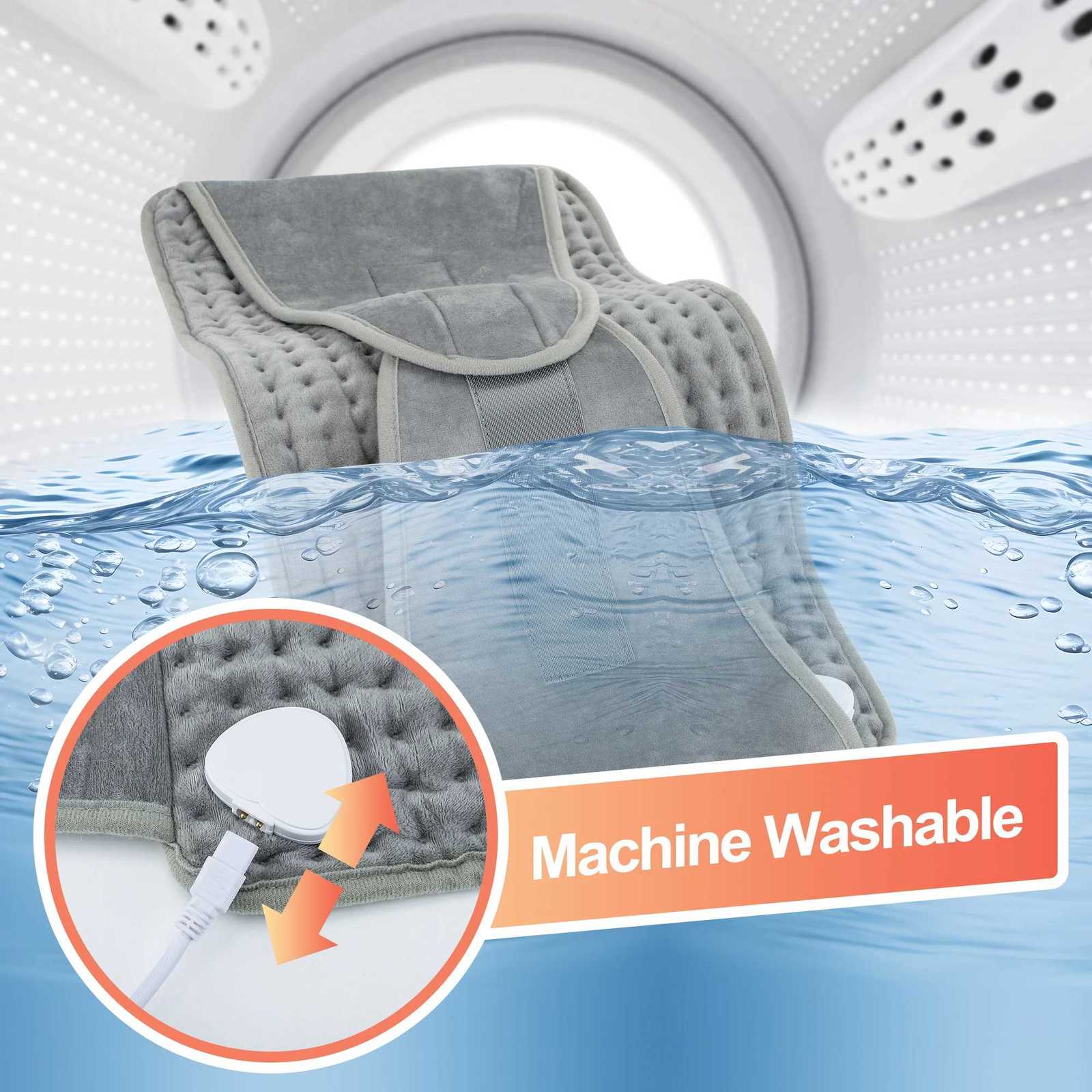 Electric Heating Pads for Cramps Winter Heater Mat For Office Sofa Beds Waist Back Warmer Blankets Camping 110V 220V Washable Y251212