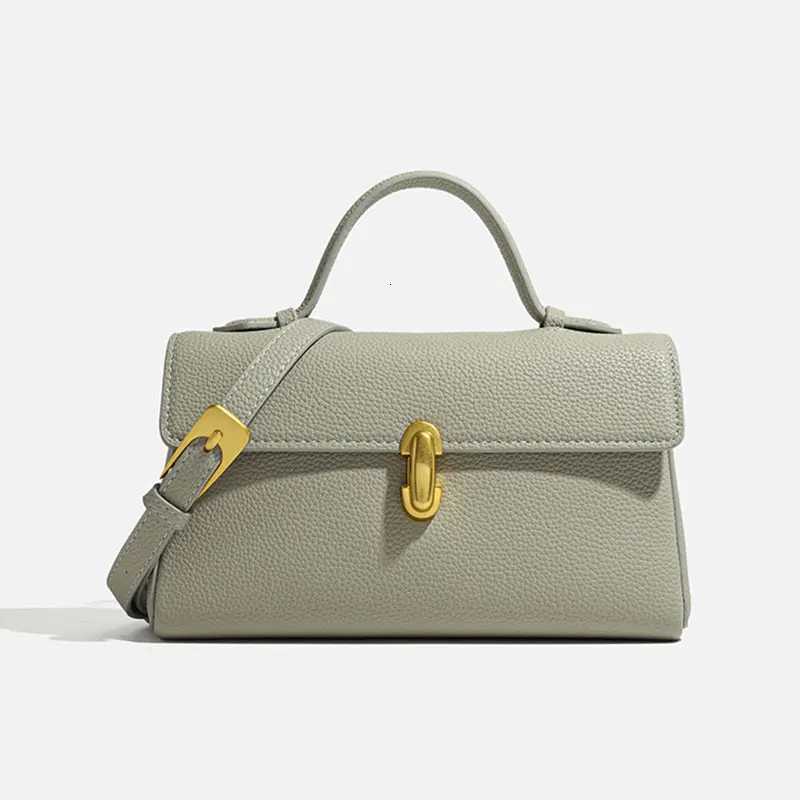 2025 New Womens Bag High Quality Genuine Leather Women Shoulder Bag Fashion Crossbody Square Bags Female HandbagsT251213