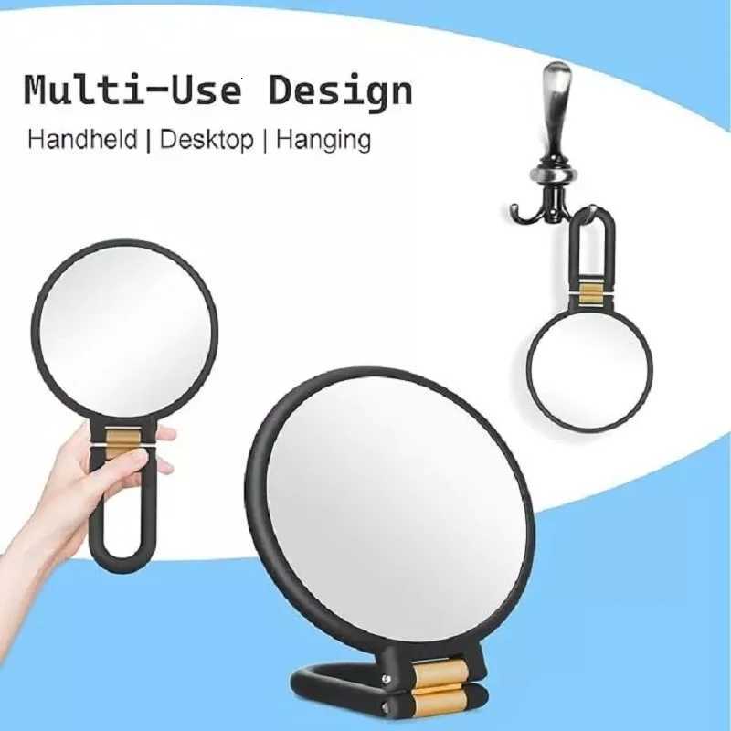 10/15/20/30x Magnifying Mirror Travel Hand Mirrors With Handle - Double Side Handheld MirrorsT251213