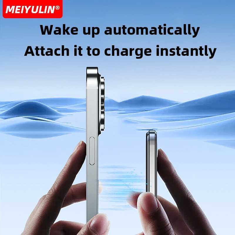 10000mAh Thin Magnetic Wireless Power Bank 5000mAh Portable USB C Fast Charging External Battery for iPhone 16 15 H251213