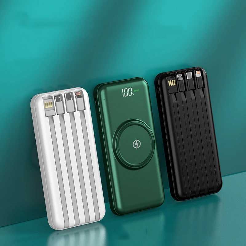 Wireless Charger Power Bank 20000mAh Powerbank for iPhone 16 External Battery Portable Charger Poverbank H251213