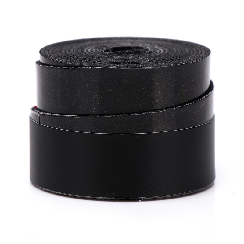 Badminton Racket Elastic Perforated Flat Hand Grip Tennis Racket Fishing Rod Table Tennis Racket PU Leather Dragon Bone Sweat-Absorbing Band