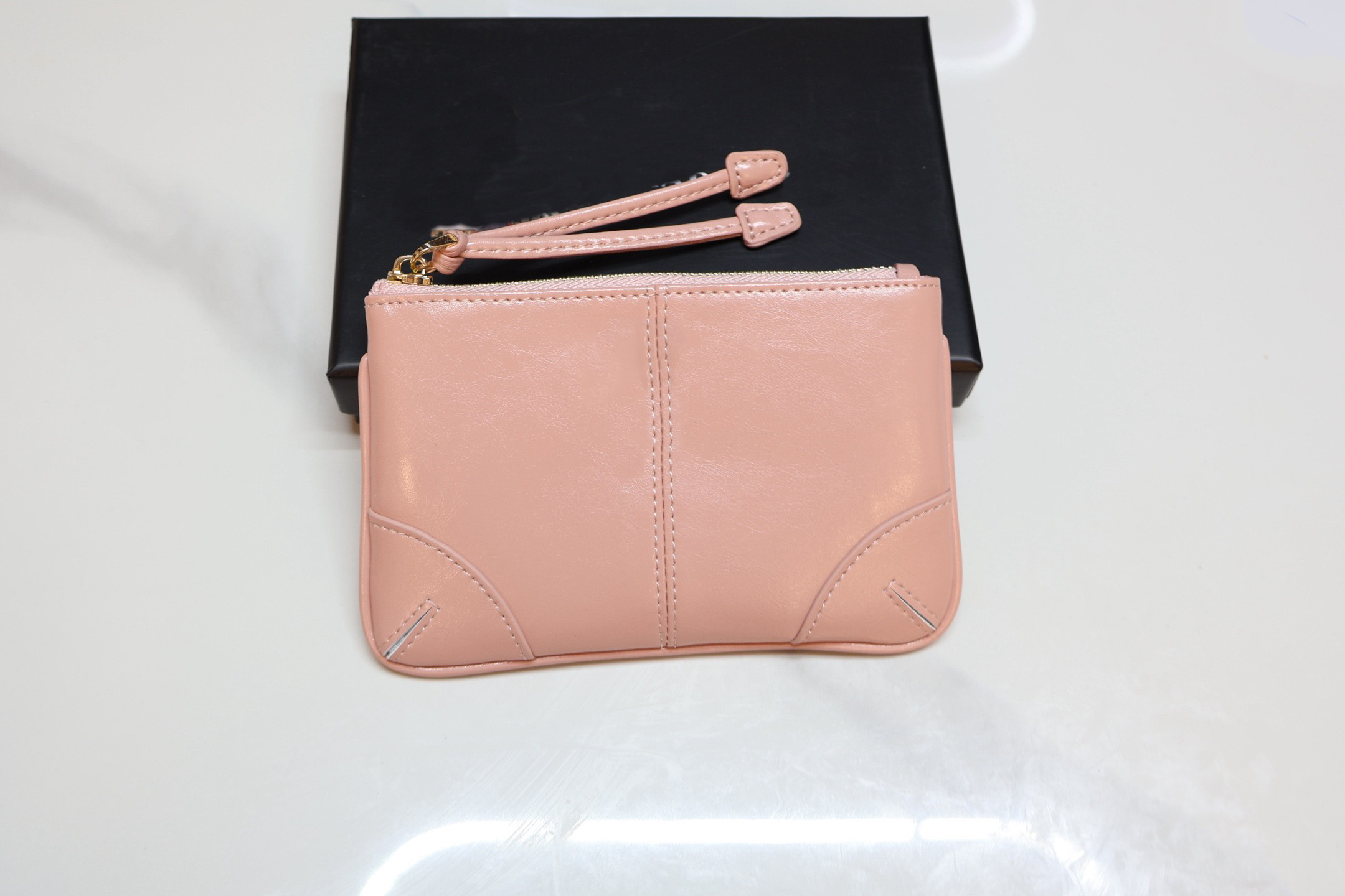 Designer Bag Wallet Card bag P805 oil wax leather coin purse size 15 x 9 x 2