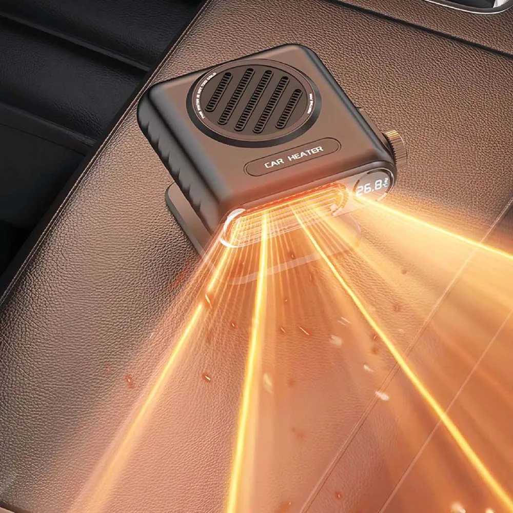 12V Fast Heating Car Heater Defogger Cigarette Lighter Powered Fit Most Vehicles Ideal for Winter Travel Camping Car Accessories Y251213
