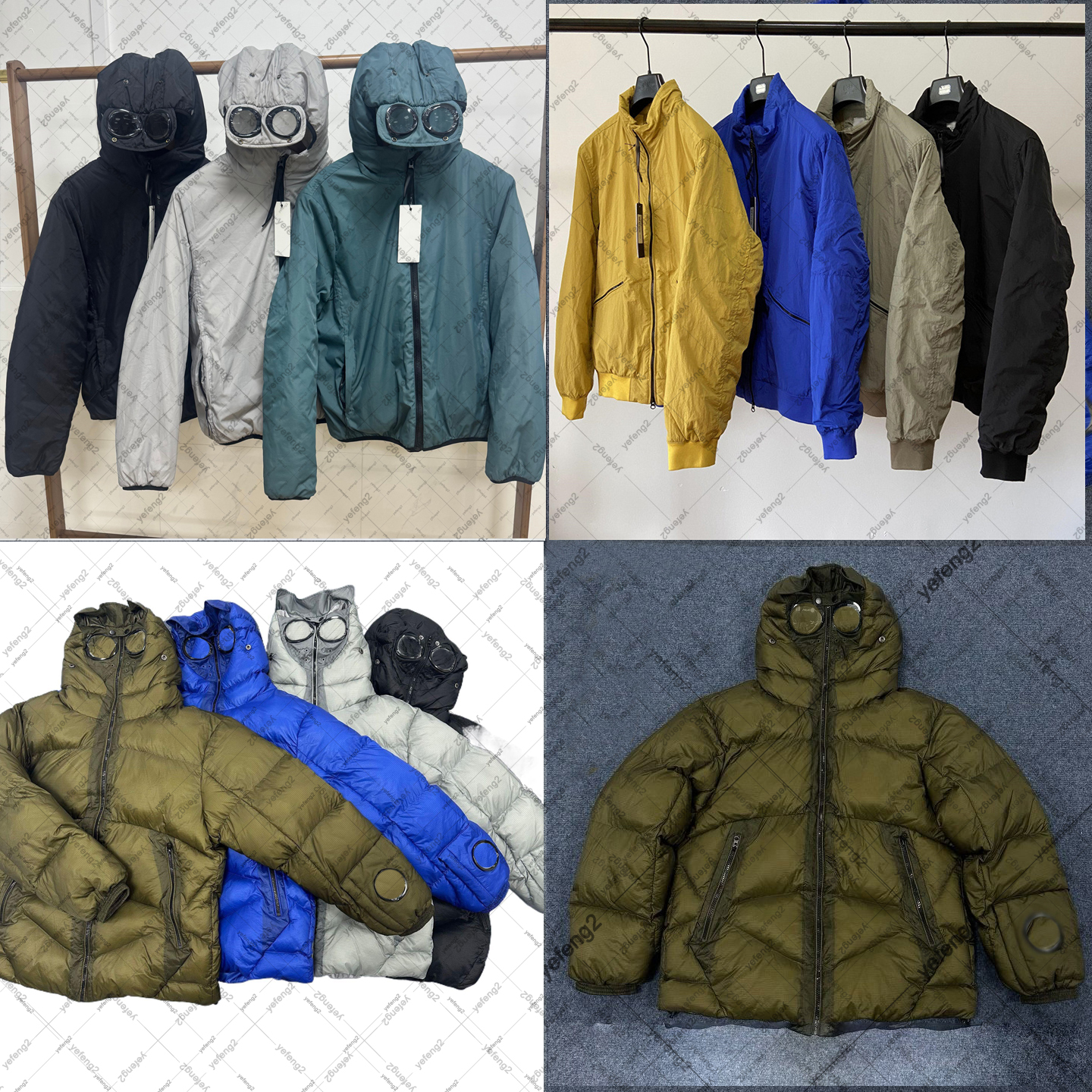Mens jacket designer puffer jacket zipper hoodies classic fashion company autumn and winter cotton padded jacket