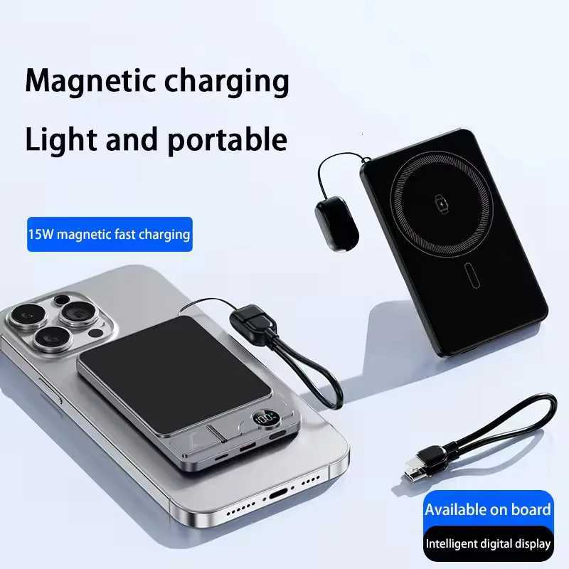 tra Slim Wireless Power Bank Magnetic 20W Fast Charging Portable Battery For iPhone for Powerbank H251213