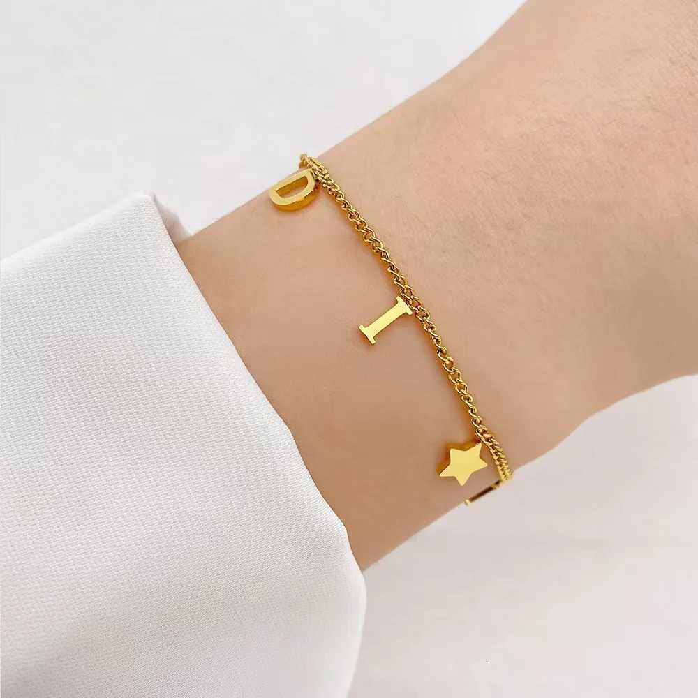 1 Ins-style fashion letter Simple stylish and versatile jewelry perfect for womens everyday wear M251213