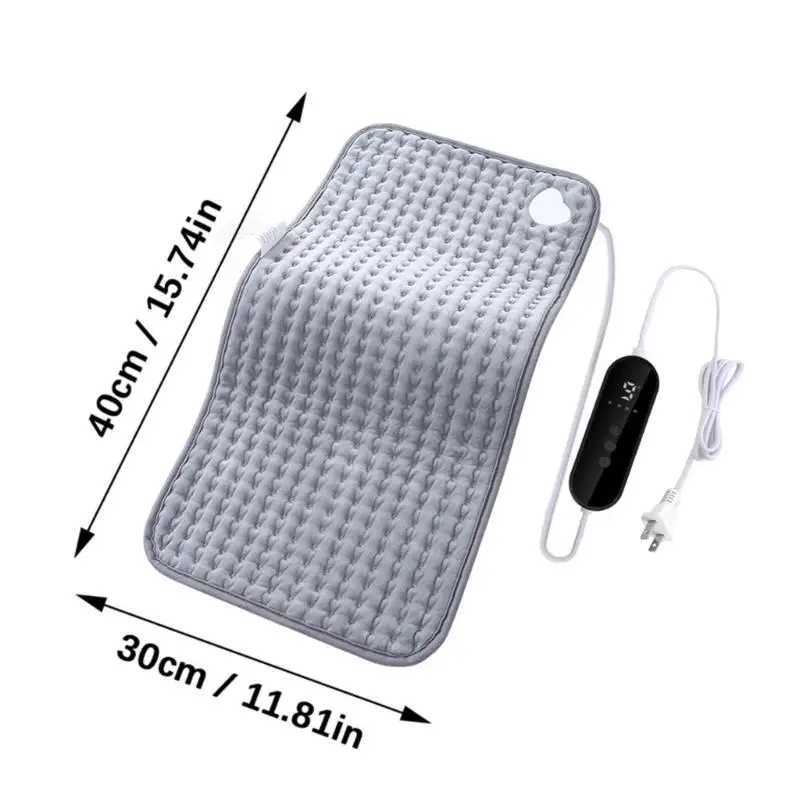 Adjustable Temperature Electric Heating Pad 110V Soft Fast Heating Safety Protections D2RD Y251212