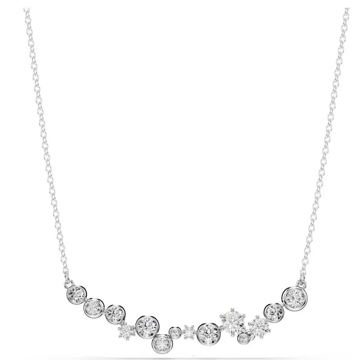 2025 New Luxury Zircon Colored Necklace Pendant Earnail Mixed Cutting Design for Daily Dressing Party Banquet Essential M251213