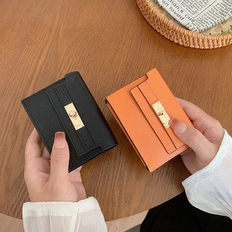 Stylish Refi tra-Thin Accordi Card Case Buckle Slim Design with Mtiple Card Slots for Coins Bank Cards Y251213