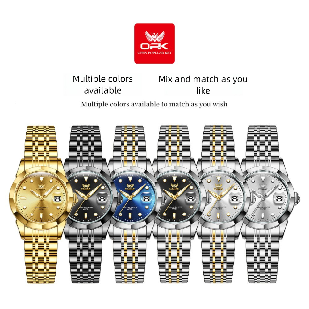 OPK Designer Women's Watches - Free Shipping Wholesale. Fashionable, Simple Outdoor Sports Wristwatches, Waterproof And Luminous Women's Wat