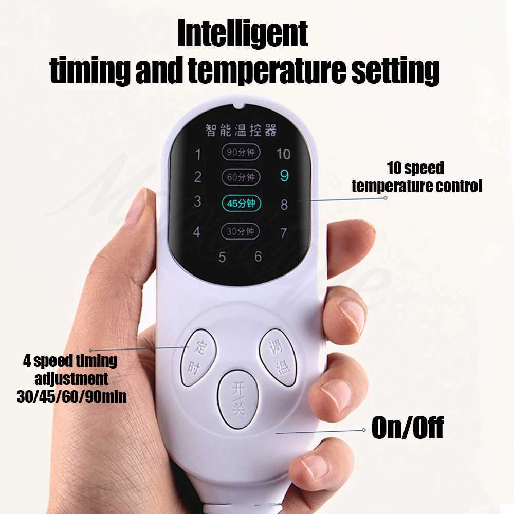 Electric Moxibustion Heating Pads for Back Neck Shoulder Home Sofa Office Desktop Winter Warm Blanket Timing Auto-Off Machine Y251212