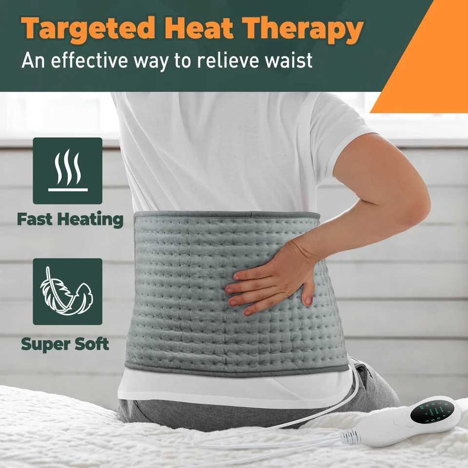 Electric Heating Pad Home Thermal Blanket Multi-functional Adjustable Timing Cushion Cold Warming Heated Mat for Office Home Y251212