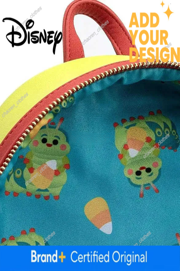 Disney Bugs Life Heimlich Cosplay Mini Primary School Backpack Girls Shoulder Outdoor Leisure Bag X2504121