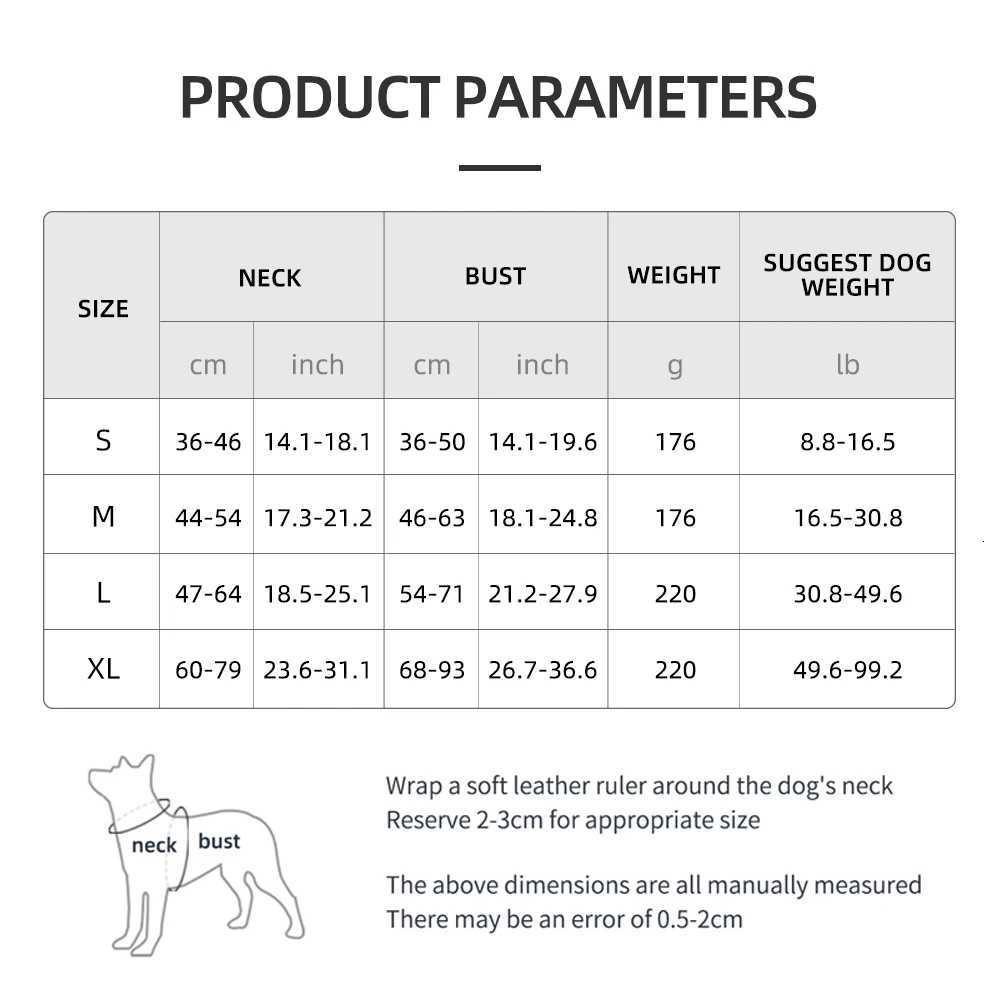 Pet chest harness Vest reflective dog leash Explosion-proof Impact Tactics Chest Harness Large dog chest harness M251213