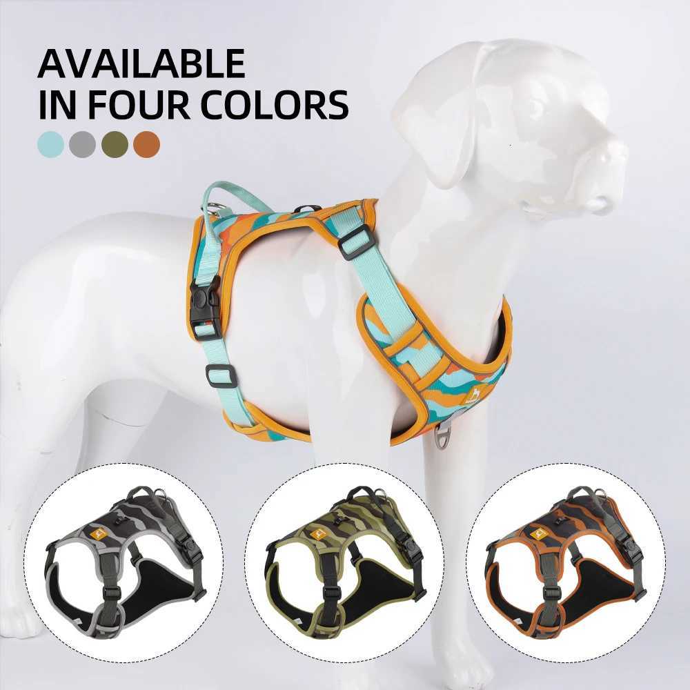 Adjustable Harness Dog Reflective Safety Training Walking Chest Vest Leads Collar For French Bulldog Pets Dogs Accessories M251213