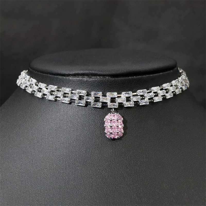 Fashionable Necklace Luxury Pendant Designer Jewelry Necklaces zircon accessories for necks for Jewelry Party Anniversary Gift Wholesale