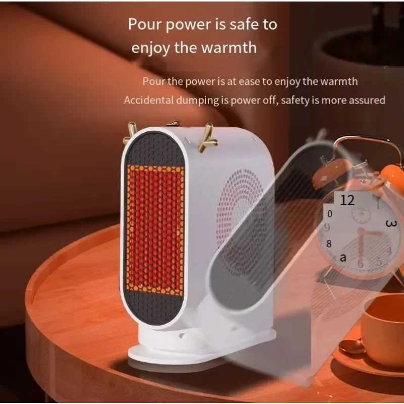 Portable Electric Heater 500W Household Intelligent Constant Temperature Electric Heater Fan Winter Desktop Electric Heater Y251213