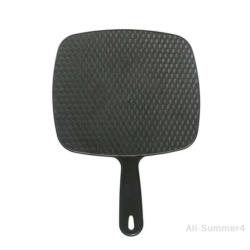 Handheld Mirror Professional Handheld Salon Barbers Hairdressers Mirror With Handle Practical Hand Mirror For HomeT251213