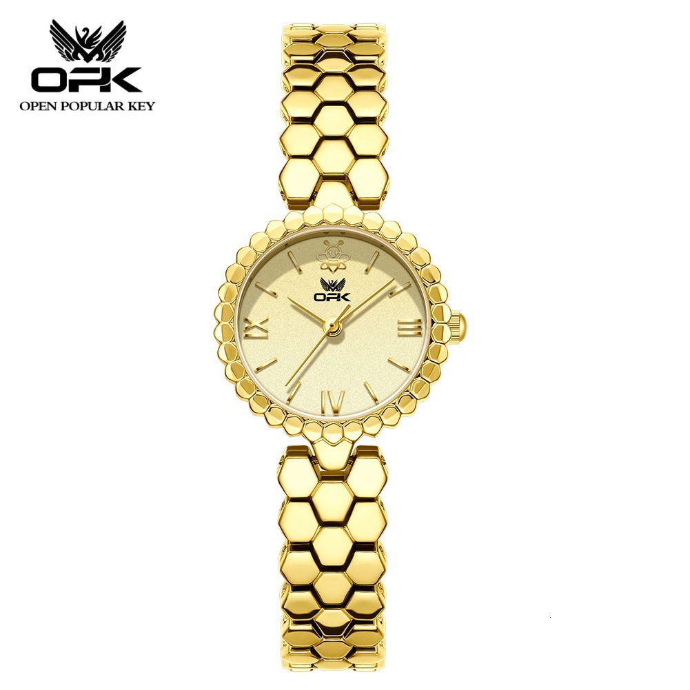 OPK Designer Women's Watch New Light Luxury Bracelet Women's Watch Waterproof Fresh Style Quartz Hand Free Shipping Wholesale Watch