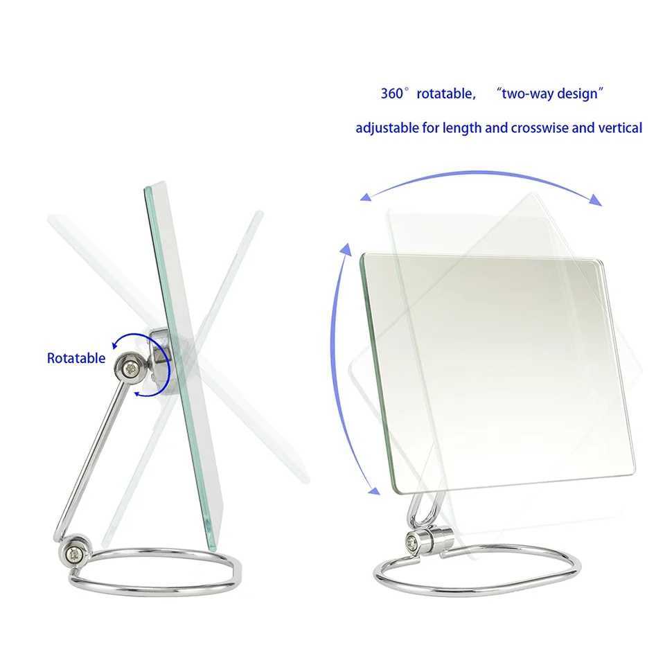 Tushengtu 360 Degrees Rotate Desktop Makeup Mirror Home Dressing Mirror Cosmetic Lady Gift Strong Sense Of StyleT251213