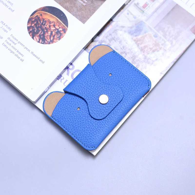 Ladies Genuine Leather Card Holders trathin Design Coin Purse With Cced buckle Wen Cowhide Short Wallet Cute Small Coi Y251213