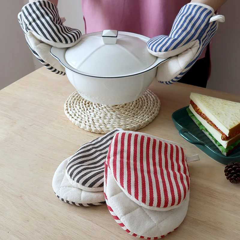 Thick Duck Billed Oven Heat-resistant Gloves Suitable For Air Fryers Microwave Ovens And Cookware H251212