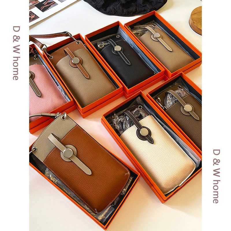 Genuine Leather Phe Crossbody Bag For Wen Luxury Fi Slim Mini Purses And Handbags Mobile Shoder Wallet Messenger Bags Y251213