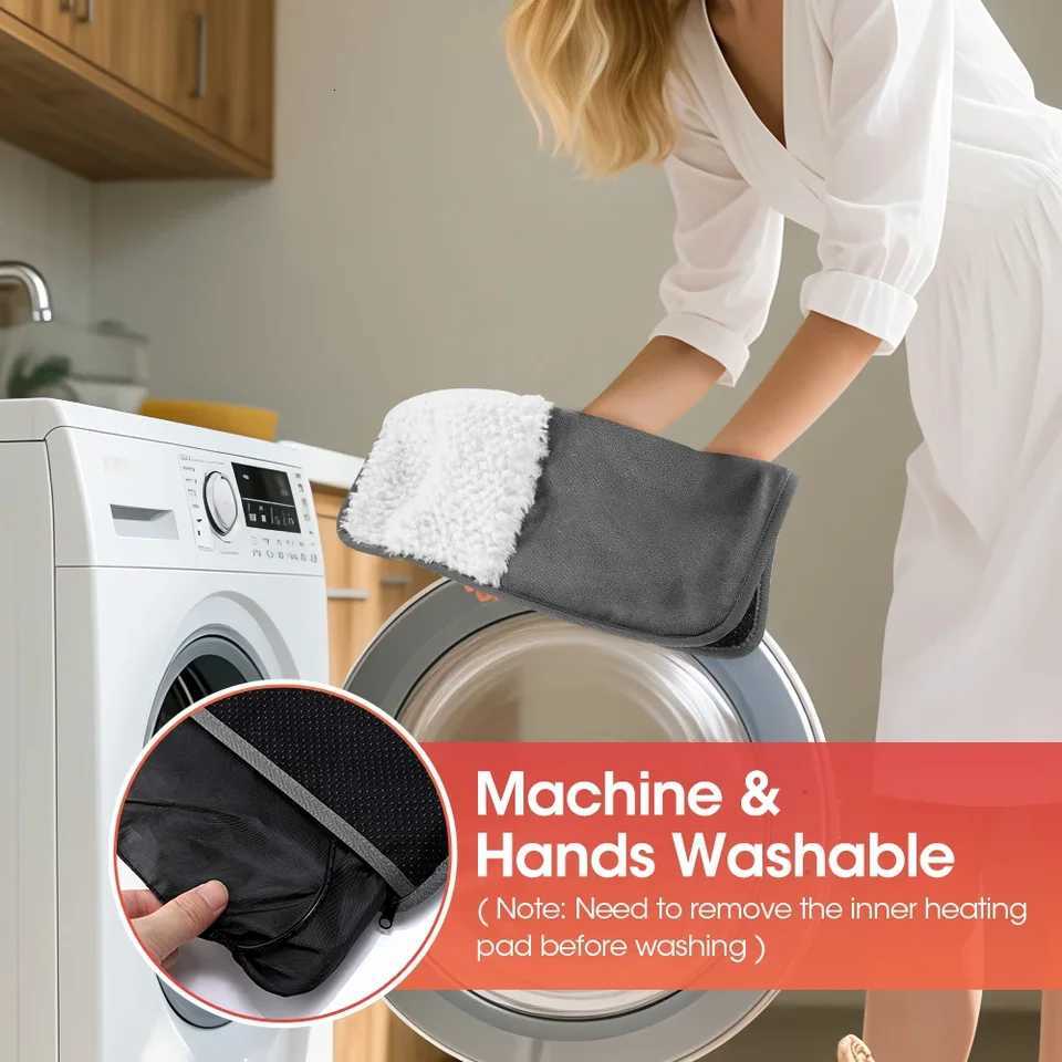 USB Winter Heating Foot Mat Office Home Washable Electric Heating Foot Pad Warm Feet Heater Soft Portable Electric Heater Y251212