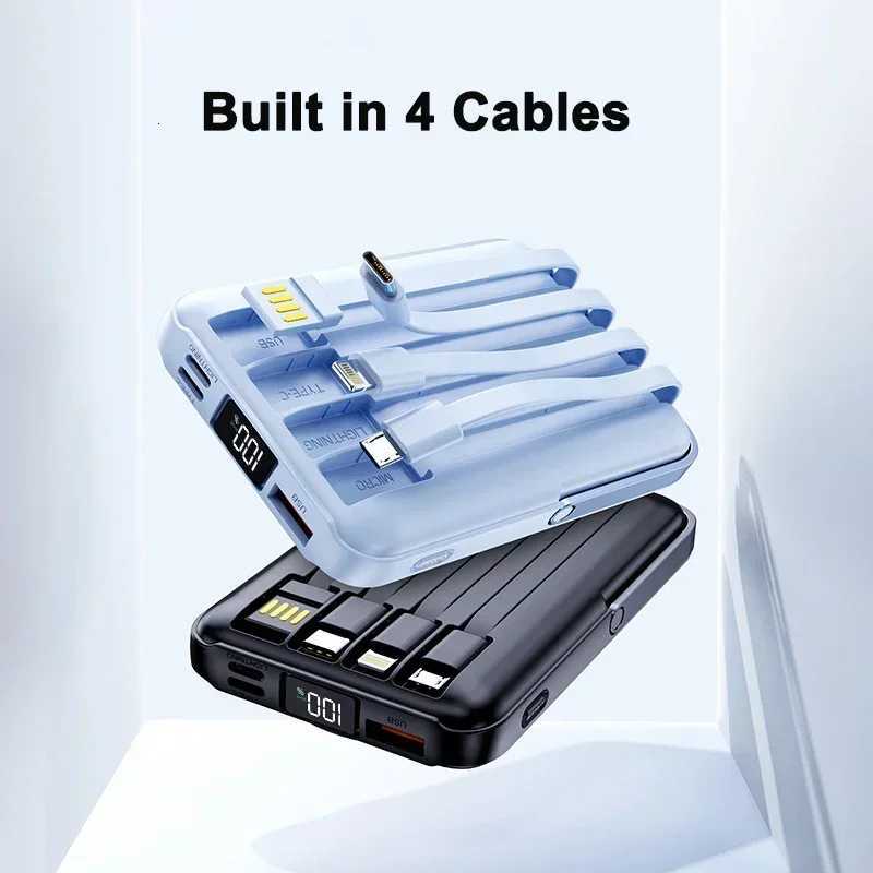 New 20000mAh Magnetic Wireless Power Bank with Phone Holder Portable Charger Fast Charging Battery for IPhone PowerBank H251213