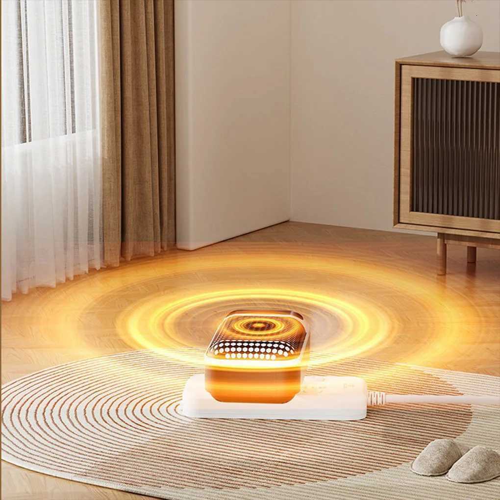 Wall Outlet Heater Plug-in Portable Household Electric Warmer Small Bathroom Heating Fans Home Heater with Remote Control Y251213