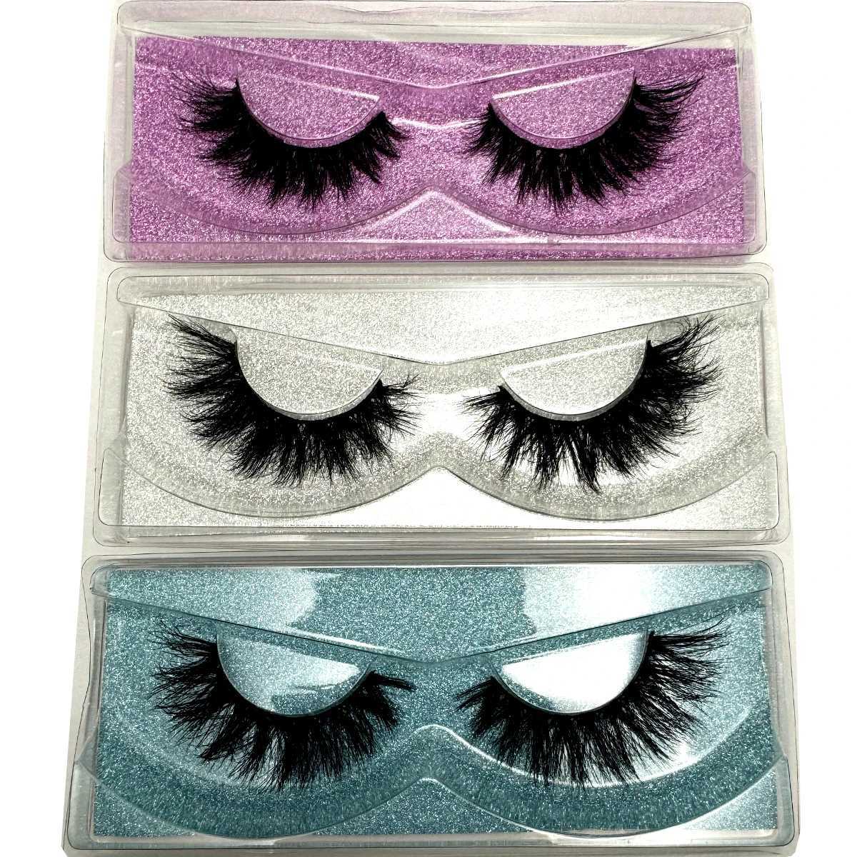 New 21Pairs Natural Fluffy volume False Eyelashes Dramatic Thick 3D Mink Lashes Extension Makeup Lashes Wholesale Clios In BulkT251212