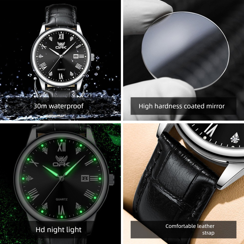 OPK Designer Men's Watches Are Available For Free Wholesale. They Are Fashionable, Versatile, Simple, Waterproof, Calendar, Quartz And Men's