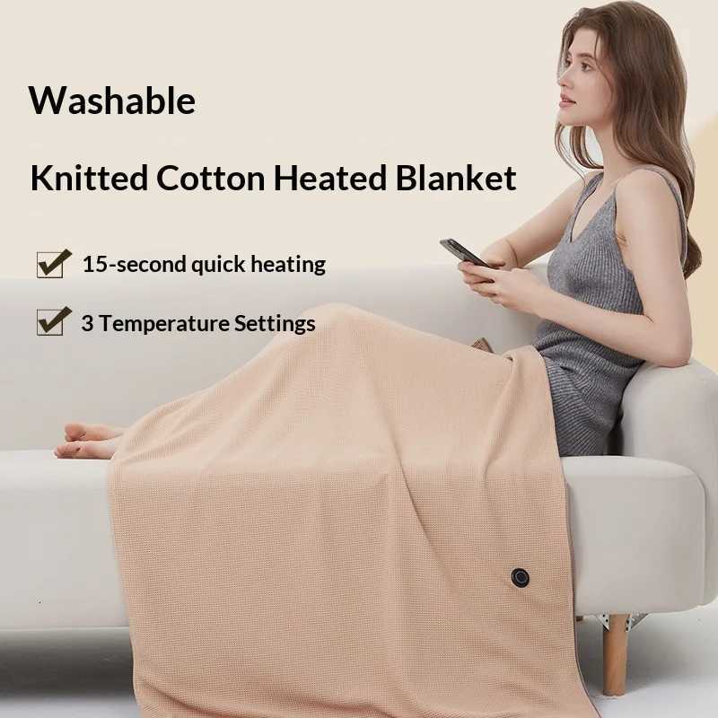 New Electric Heating Outdoor Shawl Usb Charging Blanket Office Warm Heating Blanket Y251212
