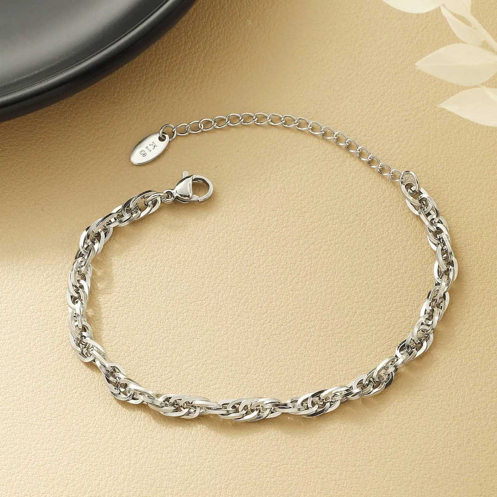 Stainless Steel Thick Chain for Women Men Party Non-fading Fashion Jewelry Gift M251213