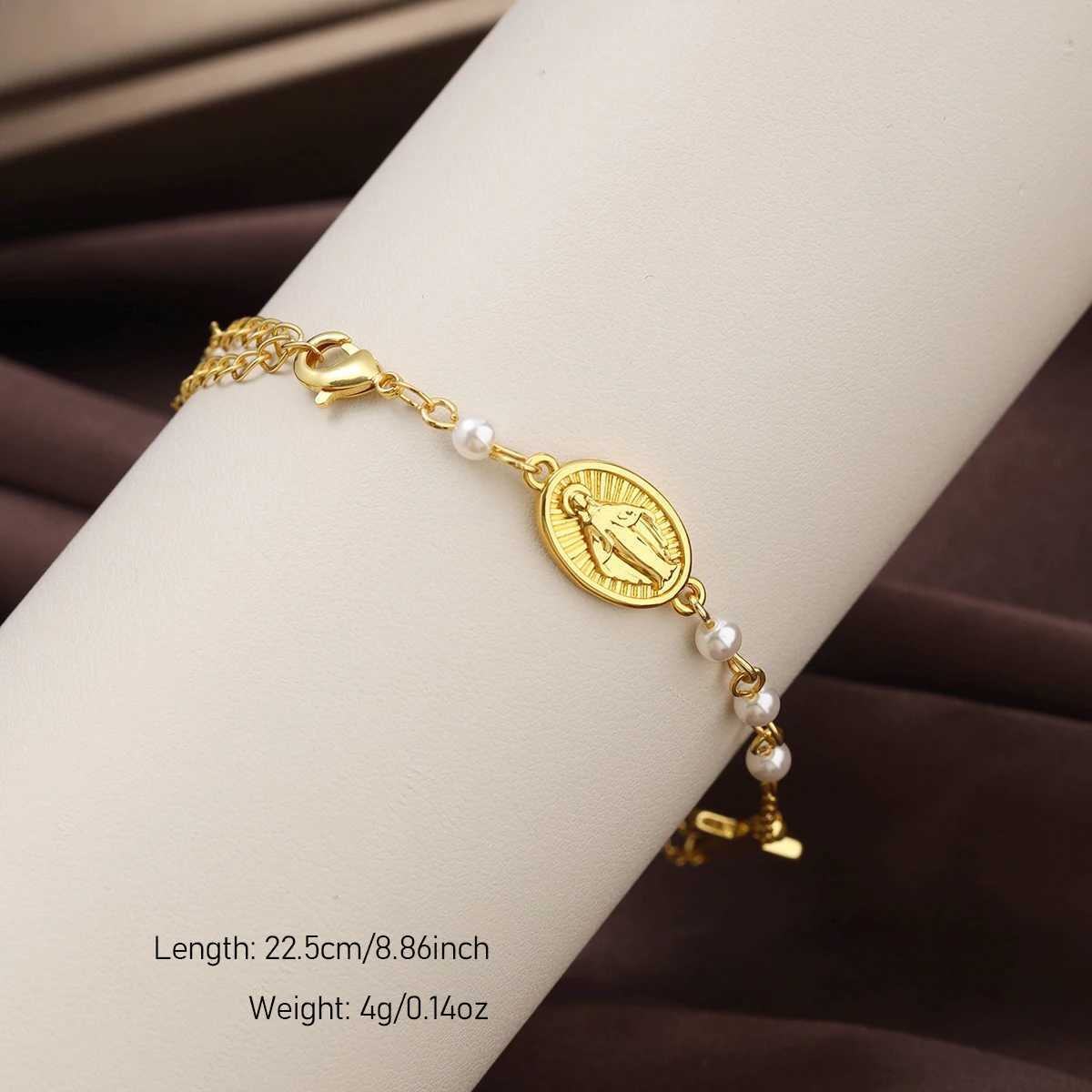 1 new gold stainless steel light luxury cross suitable for gift giving shipped without box M251213