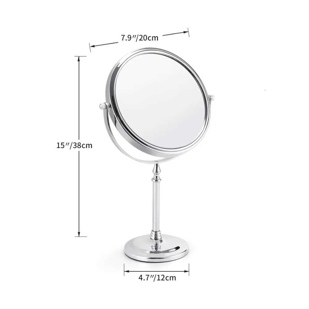 8 Inch 5X 7X 10X Magnification Makeup Mirror 360 Rotating Professional Desktop Cosmetic Mirror 8 Double Sided Magnifier standT251213