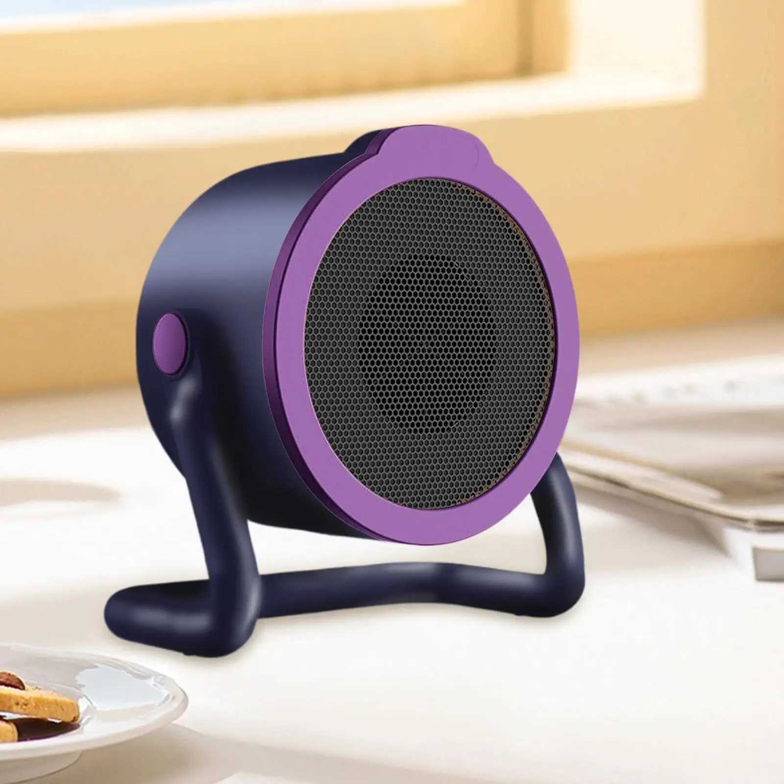 500W Portable Space Heater 2-Mode Fast Heating Desk Warmer For Dorm Outdoor Living Room Camping Desktop RV Study Work Travel Y251213