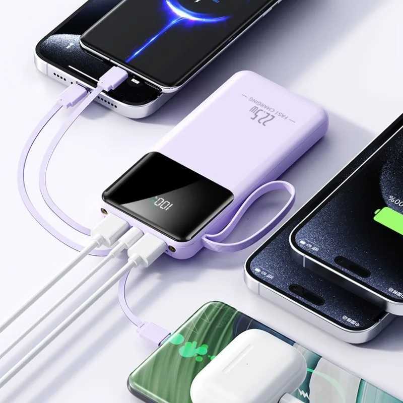 10000/20000mAh Power Bank Portable External Battery Fast Charging Portable Charger for IPhone Powerbank H251213