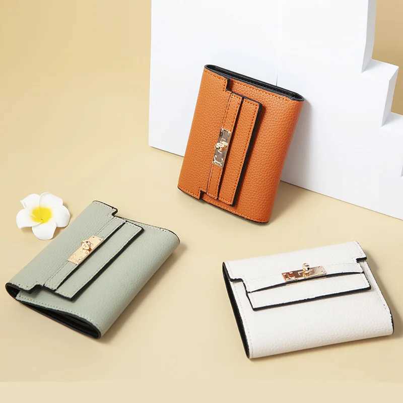 Wallet WenS Large Billetera Capacity Mti Card Positi Foreign Trade Mti Functial Three Fold Handheld Bag Y251213