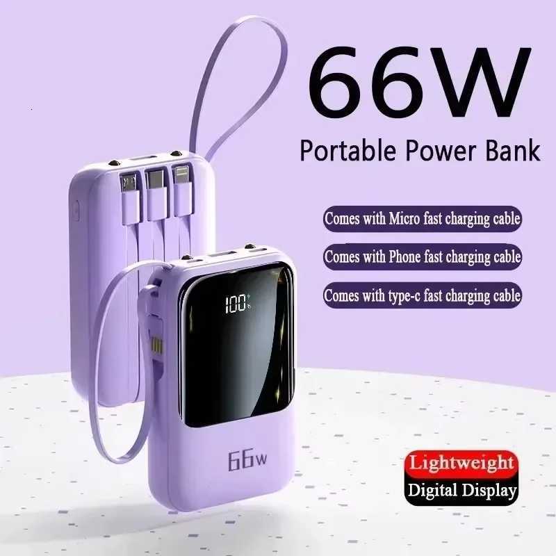 20000mAh 66W Fast Charging Mini Power Bank Portable External Battery for iPhone Phones H251213