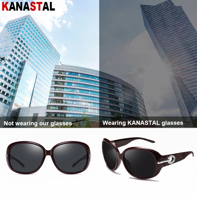 Women Polarized Sunglasses UV400 Sun Glasses PC Eyeglasses Frame Men Goggles Camping Beach Party Travel Shade Eyewear 251212