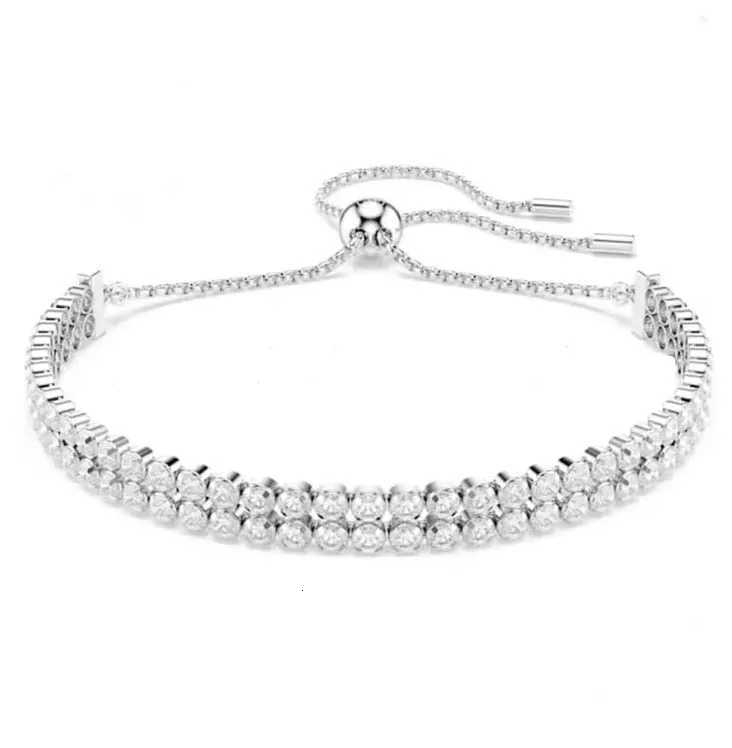 2025 New Light Luxury Zircon Necklace Pendant for Couples Unisex Daily Outfit Party Essential - Birthday Gift M251213