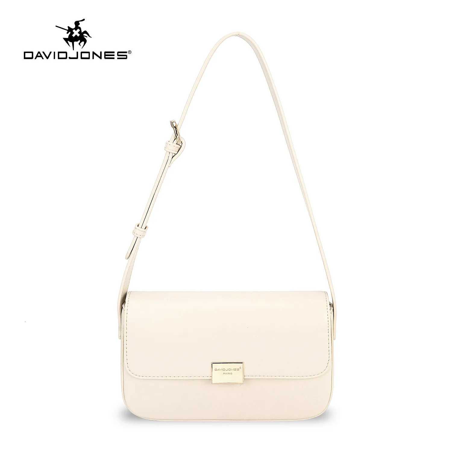 New David Jones Paris Women Handbag Waterproof Female Crossbody Bag Small Plain Lady Fashion Shoulder BagT251213